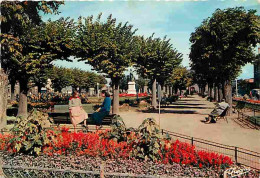 87 - Limoges - Le Square Et La Statue Du Maréchal Jourdan - Parterres De Fleurs - CPM - Voir Scans Recto-Verso - Limoges