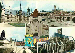 58 - Nevers - Multivues - Blasons - CPM - Voir Scans Recto-Verso - Nevers