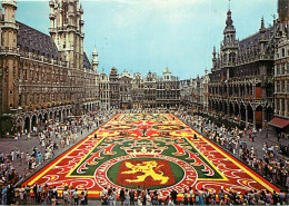 Belgique - Bruxelles - Brussels - Grand Place, Tapis De Fleurs - Carte Neuve - CPM - Voir Scans Recto-Verso - Squares