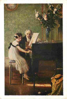 Art - Peinture - Jules-Alexis Muenier - La Leçon De Clavecin - Carte Neuve - CPM - Voir Scans Recto-Verso - Peintures & Tableaux