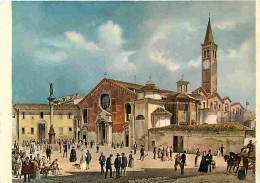 Art - Peinture - Luigi Bartezzati - Piazza S Eustorgio - Carte Neuve - CPM - Voir Scans Recto-Verso - Paintings