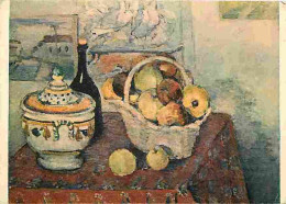 Art - Peinture - Paul Cézanne - Nature Morte à La Soupière - CPM - Voir Scans Recto-Verso - Malerei & Gemälde