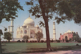 INDE - Taj Mahal Agra - Built - In Pure White Marble - By Emperor Shah Jahan As An Immortal - Carte Postale Ancienne - Indien