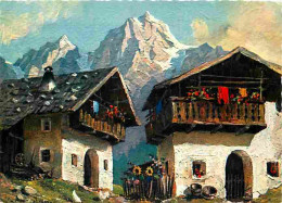 Art - Peinture - Nachbarhofe - Original Kdthmeier - CPM - Voir Scans Recto-Verso - Schilderijen