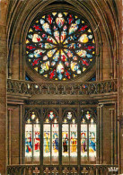 27 - Evreux - Intérieur De La Cathédrale - Rosace Sud - Art Vitraux Religieux - CPM - Voir Scans Recto-Verso - Evreux