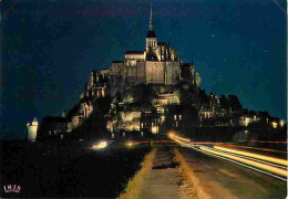 50 - Le Mont Saint Michel - Vue Générale - Vue De Nuit - CPM - Voir Scans Recto-Verso - Le Mont Saint Michel