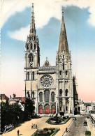 28 - Chartres - Cathédrale Notre Dame - CPM - Etat Pli Visible - Voir Scans Recto-Verso - Chartres