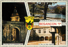 25 - Besançon - Multivues - Blasons - CPM - Voir Scans Recto-Verso - Besancon