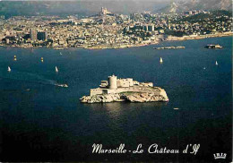 13 - Marseille - Le Château D'If - Vue Aérienne - Au Loin Marseille - Carte Neuve - CPM - Voir Scans Recto-Verso - Château D'If, Frioul, Islands...