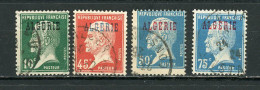 ALGERIE (RF):  PASTEUR - N° Yvert 9+22+23+26 Obli. - Usati