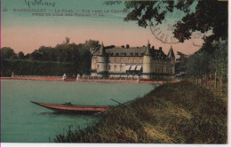 YVELINES-Rambouillet-Le Parc, Vue Vers Le Château (colorisé) LL 15 - Rambouillet