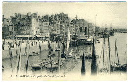 LE HAVRE - Perspective Du Grand Quai - Portuario