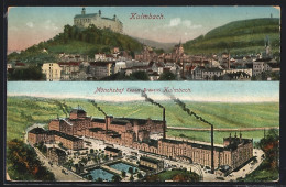 AK Kulmbach, Mönchshof Export-Brauerei Kulmbach, Teilansicht Mit Schloss  - Other & Unclassified
