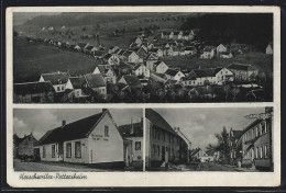 AK Herschweiler-Pettersheim /Pfalz, Gasthaus Zum Alten Schloss, Strassenpartie  - Other & Unclassified
