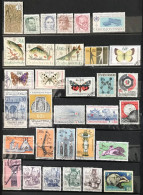 Lot De 80 Timbres Oblitérés Tchécoslovaquie 1966 / 1967 - Used Stamps