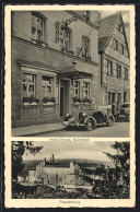 AK Kulmbach, Hotel Krone, Plassenburg Aus Der Ferne  - Kulmbach