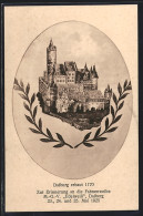 AK Dalberg / Bad Kreuznach, Fahnenweihe M.G.V. Edelweiss, Dalburg  - Bad Kreuznach