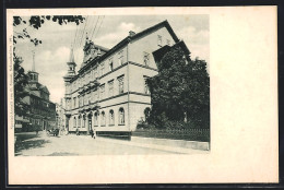 AK Schmalkalden, Strasse Am Feierabendheim, Seitenblick Auf Das Haus  - Schmalkalden