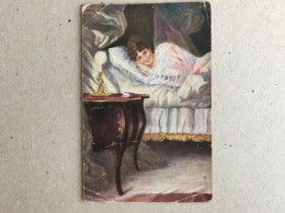Kunstler Illustrateur - Renommee Salon - Frau Dame Lady Woman Recas Timis 1928 - Autres & Non Classés