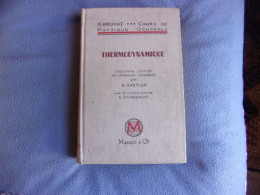 Cours De Physique Générale- Thermodynamique - Wissenschaft