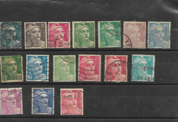 FRANCE 1948 -  N°YT Lot Marianne - Used Stamps