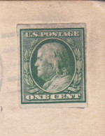 United States. Etats Unis. No 167g ; Franklin Non Dentelé - Lettres & Documents