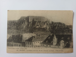 386 - BELFORT - LE Chateau Et Le Lion - Belfort – Le Lion