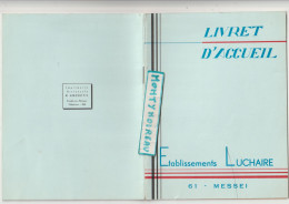 VP : Mik : Env. Flers : Usine De  Messei Luchaire  : Livret D ' Acceuil - Sin Clasificación