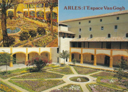 Arles Multiview, L'Espace Van Gogh,   France - Used Postcard - E1 - Sospel