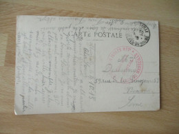 1915 MARSEILLE DEPOT DES ISOLES FRANCHISE POSTALE MILITAIRE GUERRE 14.18 - Oorlog 1914-18