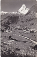 SVIZZERA  - ZERMATT MIT MATTERHORN - CARTOLINA  - VIAGGIATA  PER MILANO - ITALIA - 1957 - Other & Unclassified