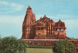 INDE - Chitragupta Temple - Khajurao - India - Vue Générale - De L'extéireure - Carte Postale Ancienne - India