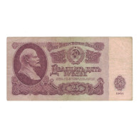 Billet, Russie, 25 Rubles, 1961, KM:234b, TB - Rusia