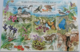 Czech Republic 2013, CZ BL51, Umweltschutz, Karlstein, Super Sheet, MNH - Unused Stamps