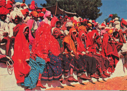 INDE - Peasents At A Village Fair - Inida - Animé - Carte Postale Ancienne - Inde