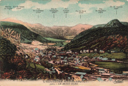 FRANCE - Le Mont Dore - Vue Générale - Colorisé - Carte Postale Ancienne - Le Mont Dore
