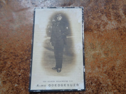 Doodsprentje/Bidprentje  Aimé GOEDGEBUER   St Jans-Molenbeek 1900-1918 - Religion &  Esoterik