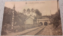 CPA - BRAINE-LE-COMTE - Le Tunnel Du Chemin De Fer + Signal - +/- 1910 - Vierge - Braine-le-Comte