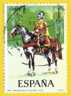 España. Spain. 1974. Edifil # 2167. Uniformes Militares. Arcabucero Ecuestre - Oblitérés