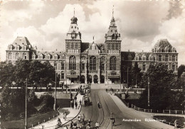 PAYS BAS - Amsterdam - Rijksmuseul - Animé - Carte Postale Ancienne - Amsterdam