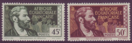 Europe - France - Colonies - AEF - 1937-42 - Afrique Equatoriale - N° 44 Et 45 - 7582 - Unused Stamps