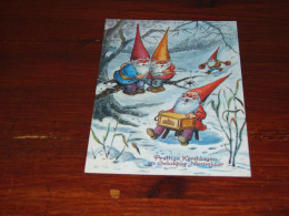 76026- PRETTIGE FEESTDAGEN / MERRY CHRISTMAS / JOYEUX NOËL / FROHE - KABOUTERS / GNOMES / GNOME / GNOMI / GNOMOS - Hedendaags (vanaf 1950)