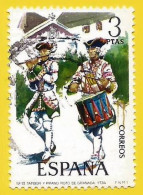 España. Spain. 1974. Edifil # 2199. Uniformes Militares. Tambor Regimiento De Granada - Gebraucht