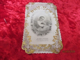 Holy Card Lace,kanten Prentje, Santino, Le Bon Pasteur, Edit Villemur - Images Religieuses