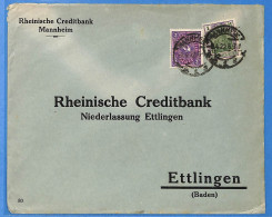 Allemagne Reich 1922 - Lettre De Mannheim - G33630 - Brieven En Documenten