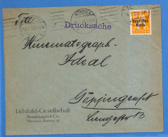 Allemagne Reich 1920 - Lettre De Munchen - G33625 - Brieven En Documenten