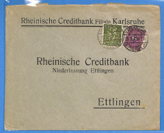 Allemagne Reich 1922 - Lettre De Karlsruhe - G33613 - Covers & Documents