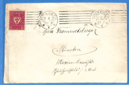 Allemagne Reich 1922 - Lettre De Munchen - G33615 - Storia Postale