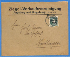 Allemagne Reich 1921 - Lettre De Augsburg - G33587 - Covers & Documents