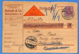 Allemagne Reich 1922 - Carte Postale De Rudesheim - G33571 - Brieven En Documenten
